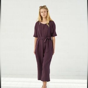 100% Bliss Linen Jumpsuit
